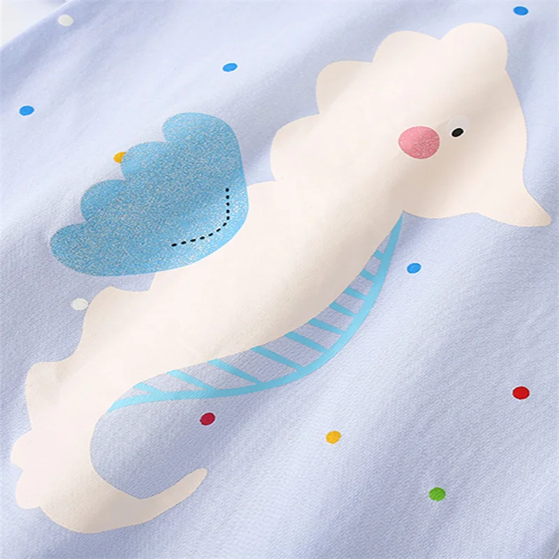 Jumping Meters 2-7T Clothes Baby Girls Tees Cotton Summer Toddler Clothes Hot Selling Kids Tops Children's Tshirts 2