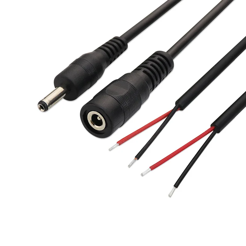 Dc Cable 3.5*1.35 Male Cable 35135 Female Led Plug Power Cord Single-head Dc3.5 Female