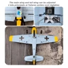 RTF Remote Control Plane Aircraft Radio Four-Channel RC Wireless Trainer Fixed Wing Model Fall Resistant Foam For Beginners 4