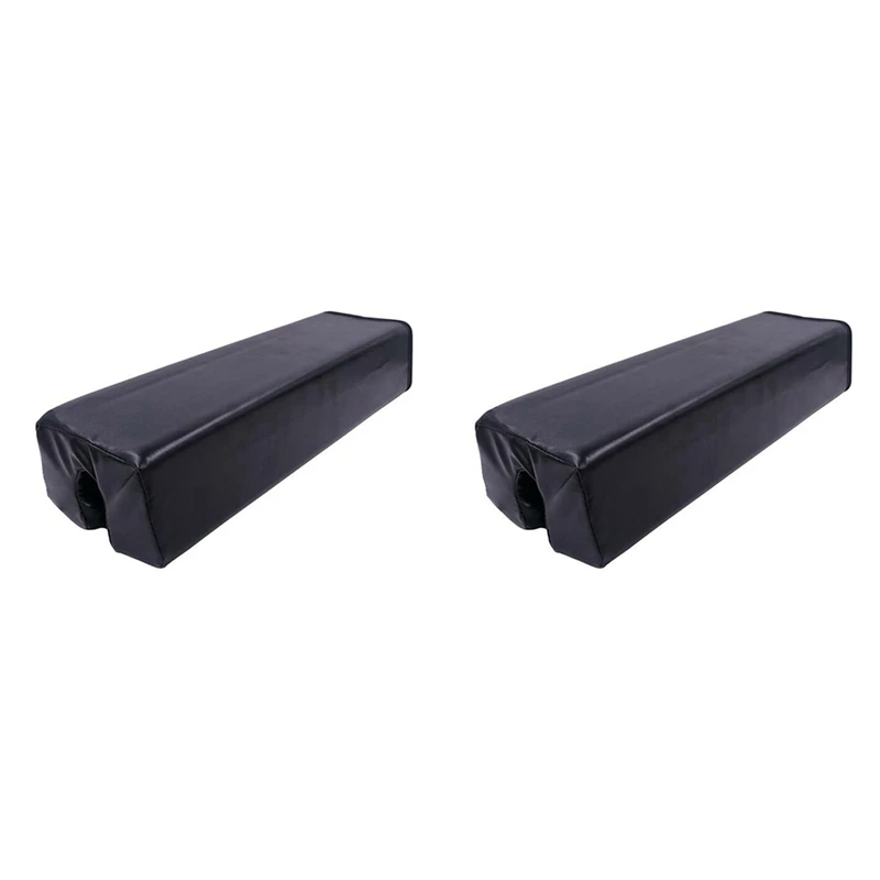 

2X Hip Thrust Barbell Squat Pad Gym Weightlifting Training Neck Cover Shoulder Support Push Bar Barbell Foam Pad,Black