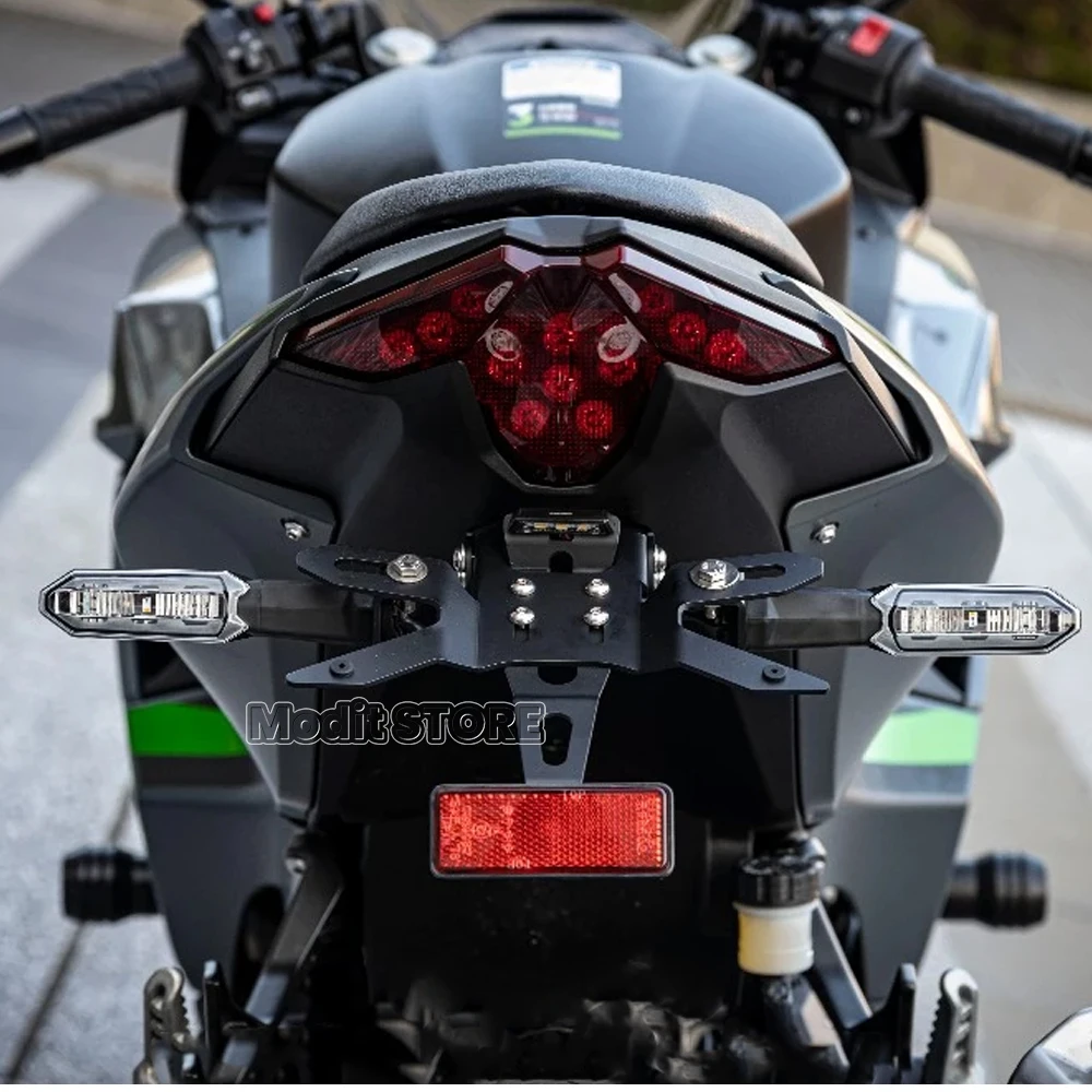 가와사키 닌자 500 닌자 500 용 후면 번호판 거치대 브래킷 마운트, Z500 Z 500 SE 2024 2025, 오토바이 액세서리, 신제품