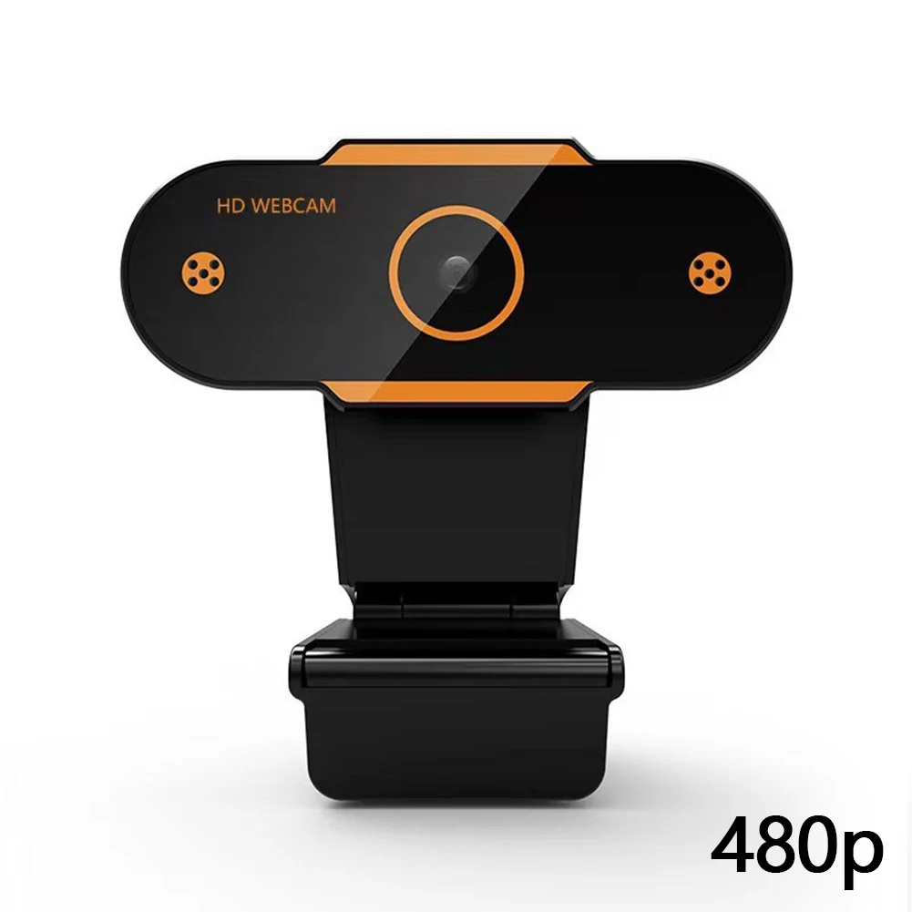 מצלמת רשת למחשב USB 4K-480P HD עם מיקרופון, מתמקדת אוטומטית, CMOS, לשיחות וידאו ברשת, הוראה ופגישות