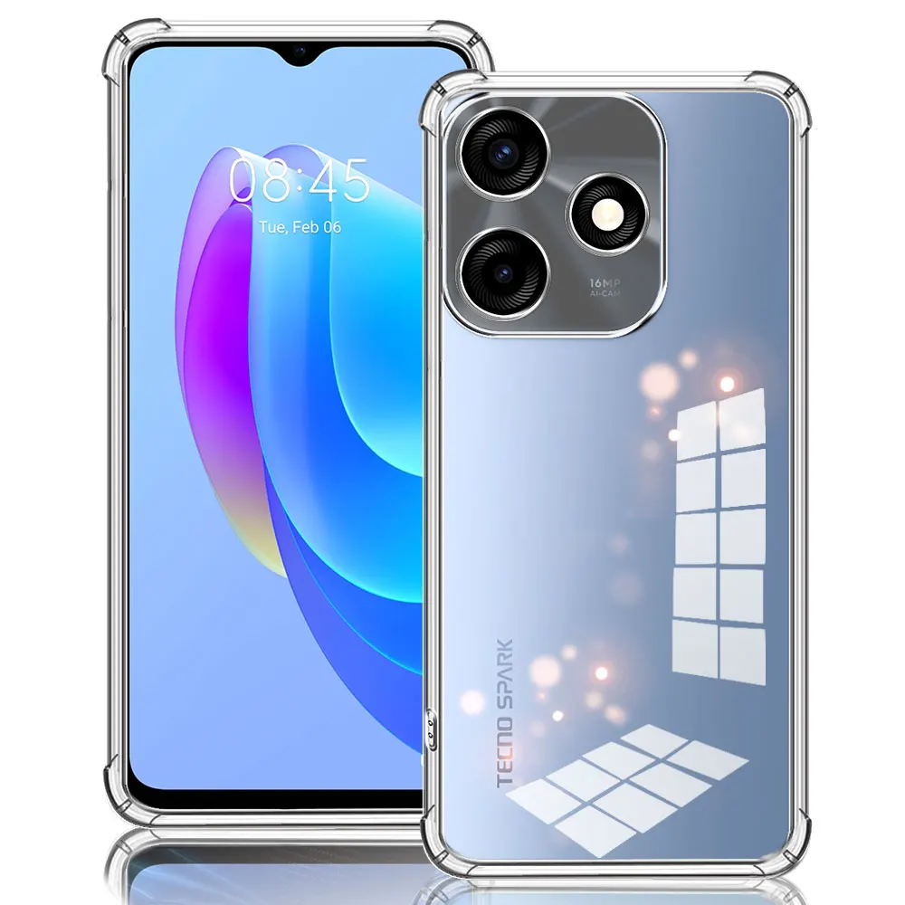 Shockproof Clear TPU Soft Silicone Transparent Phone Case