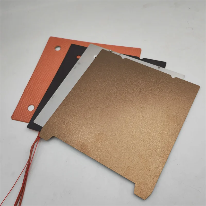 

Funssor Creality ender3/5 3D принтер Ccast алюминиевый сплав Подогрев кровать Модернизированный комплект 0,1 мм плоскость