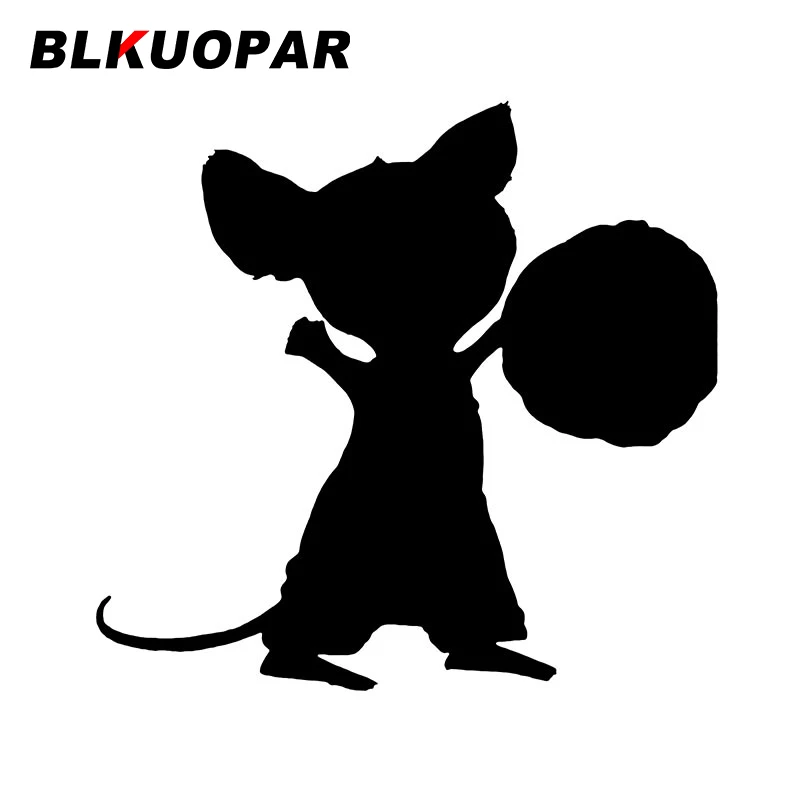 

Автомобильная виниловая наклейка BLKUOPAR If You Give A Mouse A Cookie, креативная аниме наклейка на RV, водонепроницаемое украшение для ноутбука, доска для серфинга, автомобильная этикетка