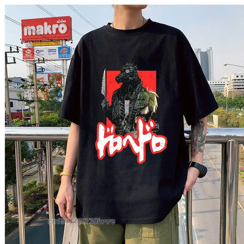 

New Arrival Dorohedoro Oversized Unisex All-Match Print Breathable Fashion Casual Cartoon T Shirt Harajuku