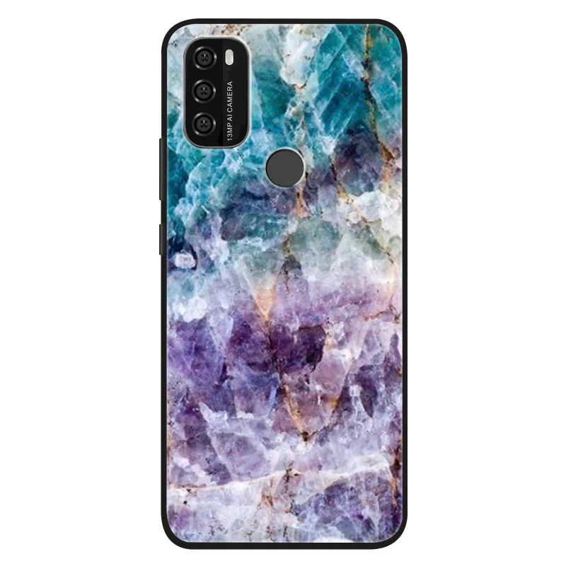 Silicone Cute Cats Painted Soft Black Cover