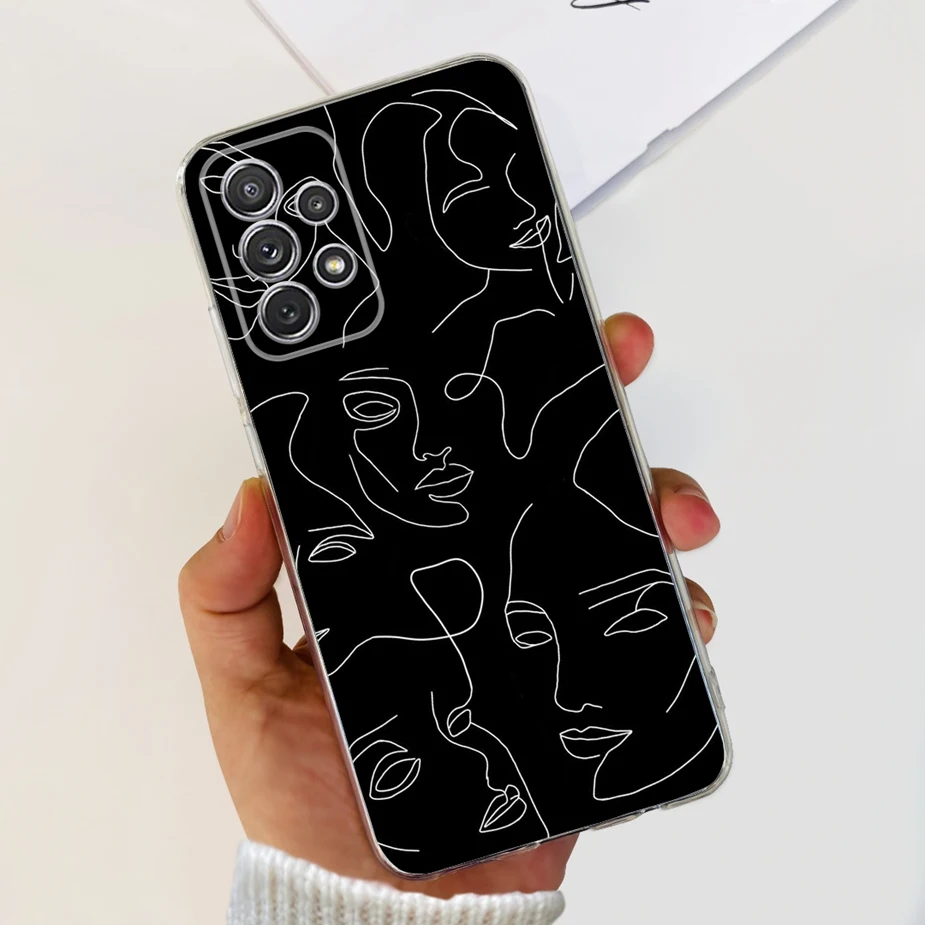 Stylish Painted Soft Silicone Back Cover Bumper Case