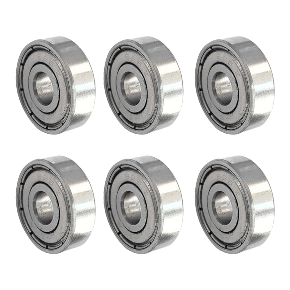 10-30PCS High Speed Silent Ball Bearings 626zz 6x19x6mm Carbon Steel Miniature Bearings for Door Window Roller Skate Bearing