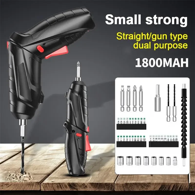 Cordless Electric Screwdriver Kit Multifunction Electrical Screwdrivers Mini Screwdriver Powerful Impact Electric Screw Tools 1pcs 115 in 1 multifunction screwdriver suit screw drive precision magnetic used for mobile phone notebook clock repair tools