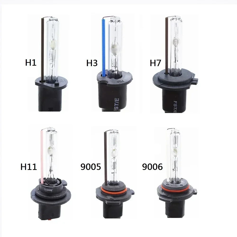 12V AC 35W Car HID Headlights Foglamps Bulbs H1 H3 H7 9005 9006 H8 H9 H11 9012 HIR2 Xenon Globes 3400LM 880 881 H27