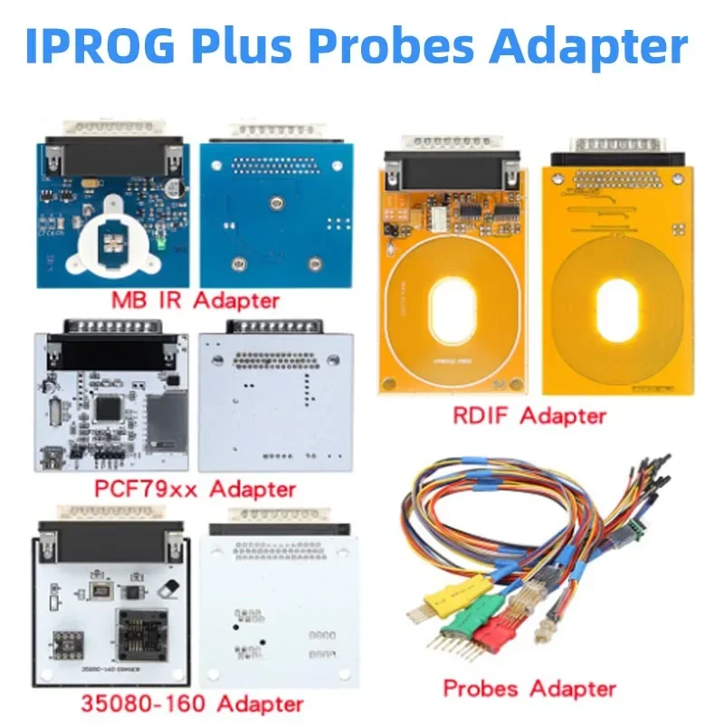 

Программатор ключей ECU IPROG Pro V87 IR MB PCF79XX RFID 35080-160, подходит для IPROG Plus +