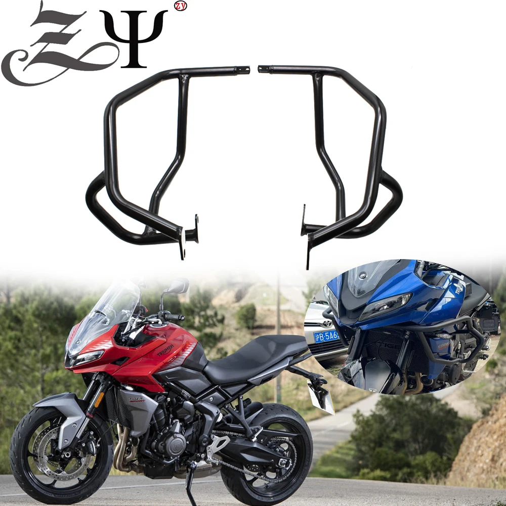 

Tiger 660 upper bumper bumper frame protector Fit For tiger sport 660 tiger660 2022 2023 motorcycle metal engine guard