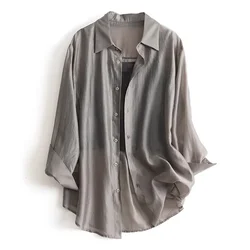 Women's Summer Chiffon Sun Protection Cardigan Jacket - S (GRAY)