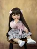 BZDOLL Full Soft Silicone Body Reborn Baby Girl Doll 55cm 22 Inch Realistic Princess Toddler Bebe Bath Toy Birthday Gift 1