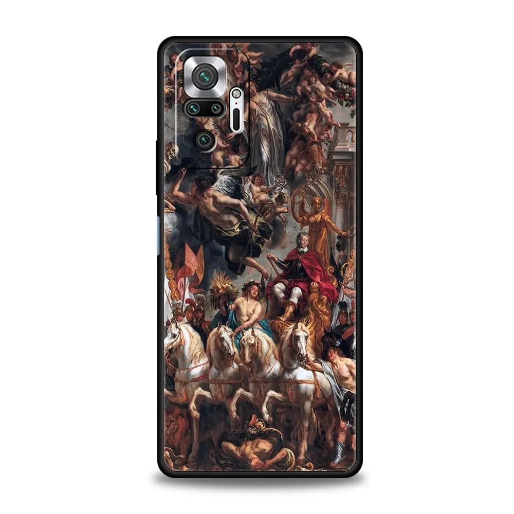 Renaissance Art Painting Soft Phone Case Cover