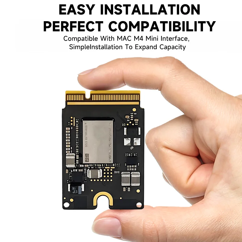 새로운 맥 미니 M4 SSD 10겹 PCB 2TB 1TB 솔리드 스테이트 드라이브 키트, 맥 미니 용량 업그레이드, 새로운 파티클 업그레이드 메모리 DIY 키트