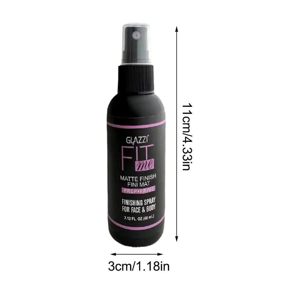 60ml Makeup Setting Spray Long Lasting Makeup Moisturizing Facial Liquid Matte Finish Setting Spray Oil Control Cosmetics makeup setting spray