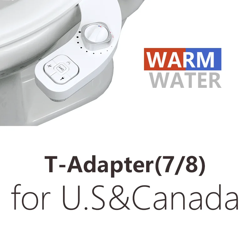 WC Doccia, Attacco Per Bidet Con Acqua Calda - Gadingo Bidet FF-02 Per - Foto 5