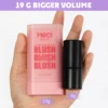 Vegan Cruelty-Free Big Volume Cream Blusher Highlighter Long Lasting High Pigment Face Blush Lip And Cheek Tint Balm Blush Stick 2