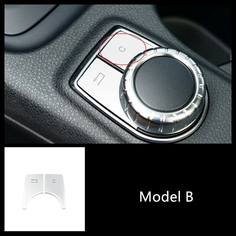 Autocollants De Protection Pour Boutons Multimédias Mercedes W176 W246 X156 - Film Transparent, Facile à Poser, Protège Des Traces Et Rayures