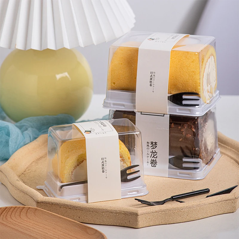 Plastic Packaging Boxes Bakery Plastic Boxes Packaging Cakes 50set Cake Plastic Aliexpress