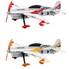 Rc Plane New Six Channel Stunt Remote Control Aircraft Indoor Outdoor Fixed Wing Foam Brushless Motor One Button Crane Glider 4