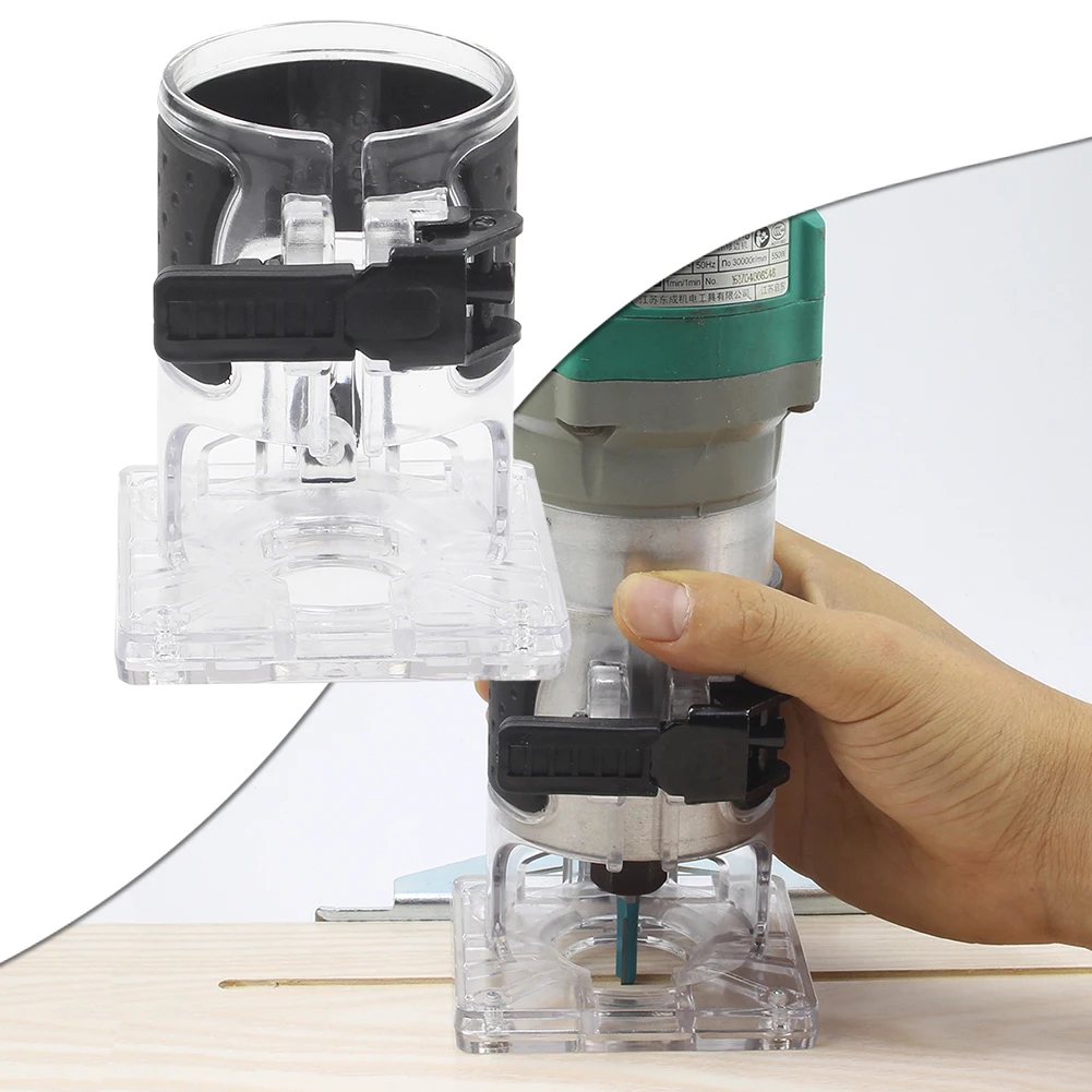 

Fast Fixed Wooden Router Base Trimming Woodworking Cutter Electric Trimmer Machine Base Power Tool Accessories