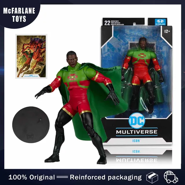 Original McFarlane Toys DC Multiverse Icon & Rocket: Season One (Icon) 18CM Action Figure Collection Model Gift Toys