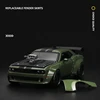 1/36 Dodge Challenger SRT Hellcat Jailbreak Assembled Modified Toy Car Model Diecast Alloy Miniature Free Wheels Collection Gift 5