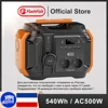 FF Flashfish AC 230V 500W(Peak 1000W) Portable Power Station EU Solar Generator 540Wh 120W DC Power Battery Camping Outdoor RV 1