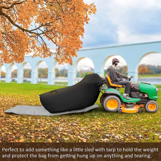 Lawn Tractor Grass Catcher Bag Leaf Collector Leaf Bagger for Riding Lawn Mower 6.6 4.3 Feet Wear Resistant Large Capacity AliExpress