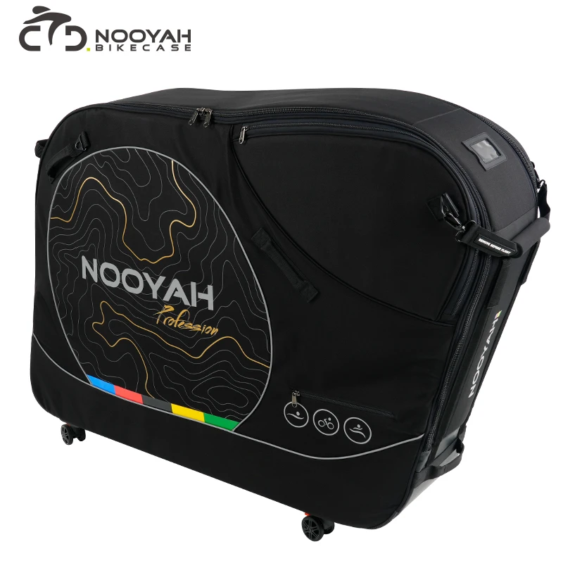 3170）NOOYAH 自転車バッグ　キャリーバッグ　キャスター付き 3170）NOOYAH 自転車バッグ キャリーバッグ キャスター付き