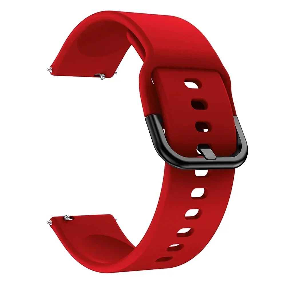 Versatile 20mm Silicone Watch Strap - Premium Wristband Replacement
