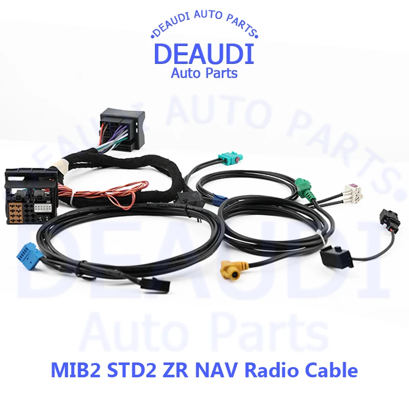 

MIB2 STD2 ZR NAV Discover Professional Radio update install Adapter Cable Wire harness For VW Golf 7 MK7 Passat B8 MQB TIGUAN