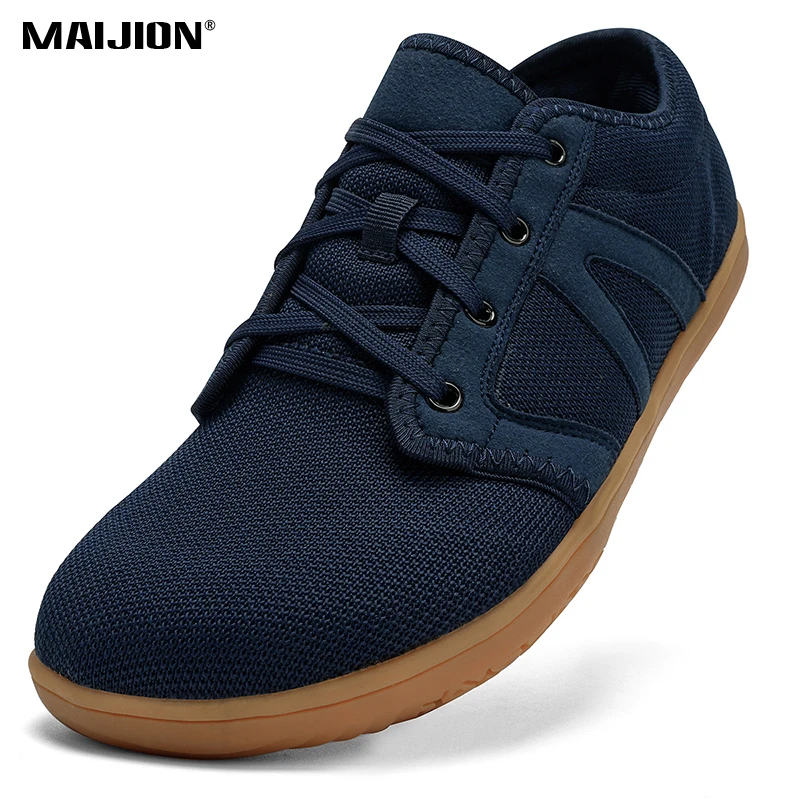 Men's Minimalist Barefoot Wide Fit Zero Drop Sole Relaxation Sneakers