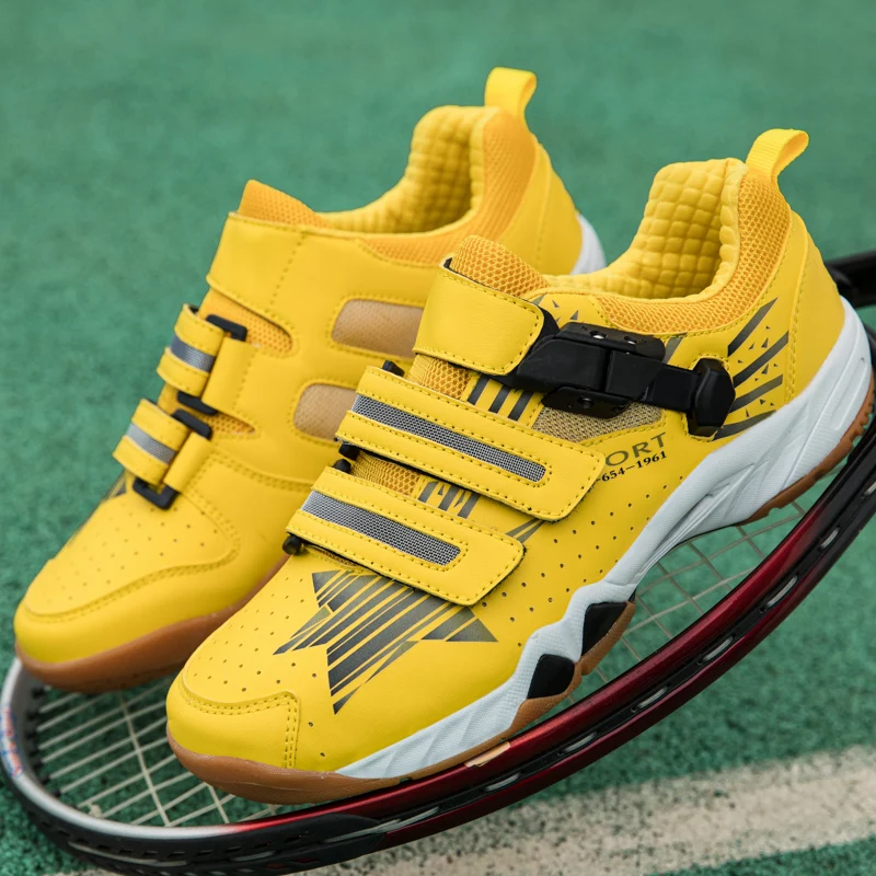 

Professional Mens Tennis Shoes Women Breathable Tennis Sneakers Comfortable Training Sneakers Non Slip Table Tennis Sport Shoes