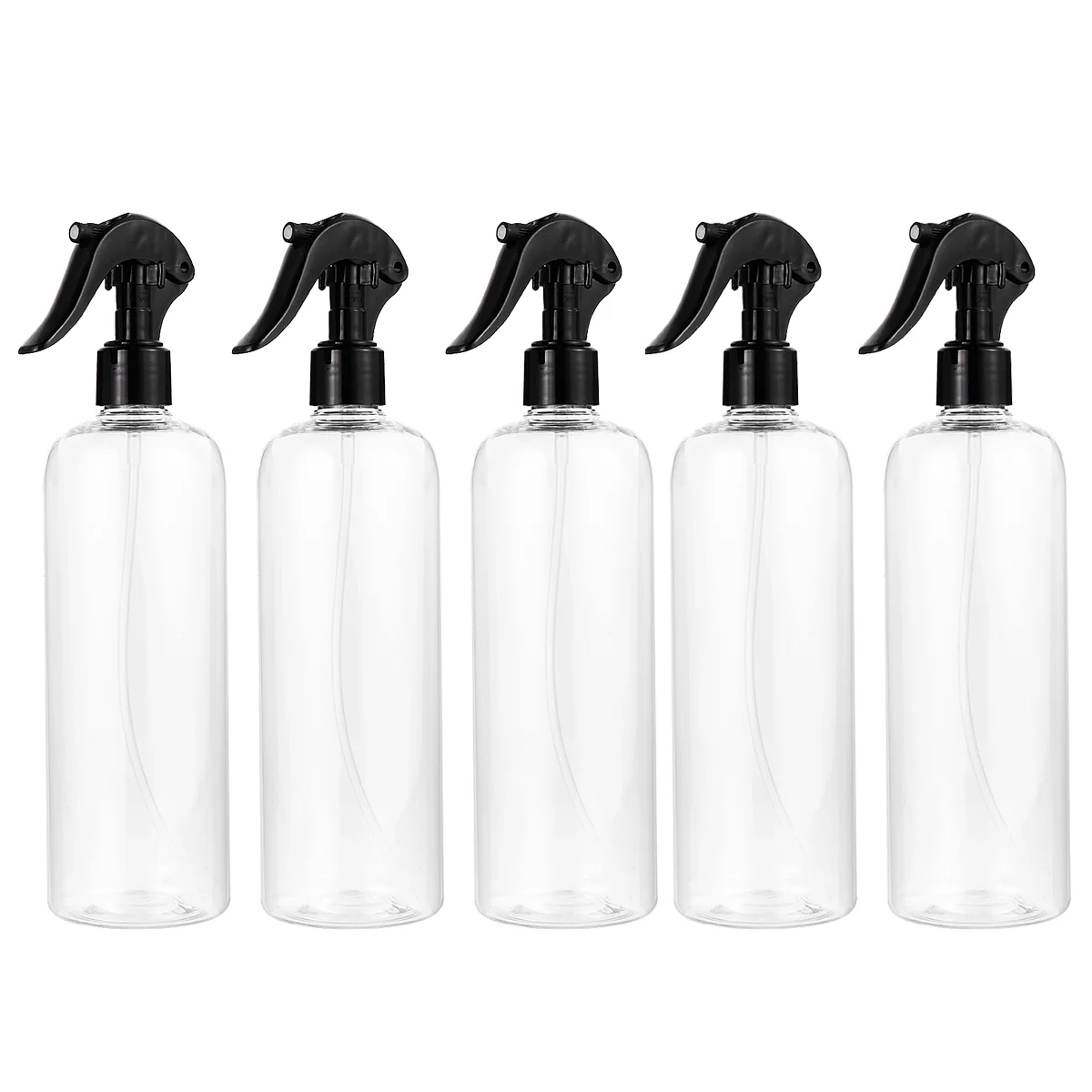 

5 Sets Black Lid Spray Bottle Plants Water Sprayer Fine Mist Portable Atomizer