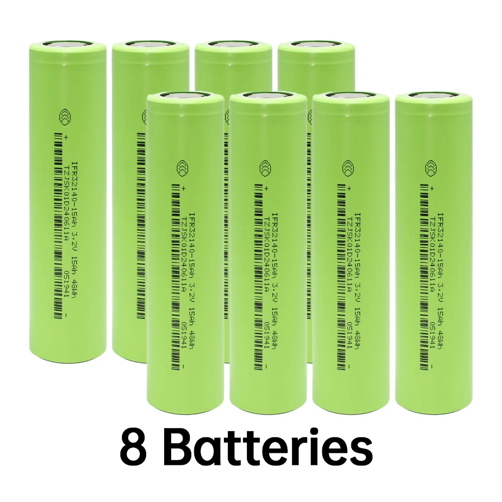 32140 Lifepo4 3.2V 15Ah Bateria Recarregável Grande Capacidade