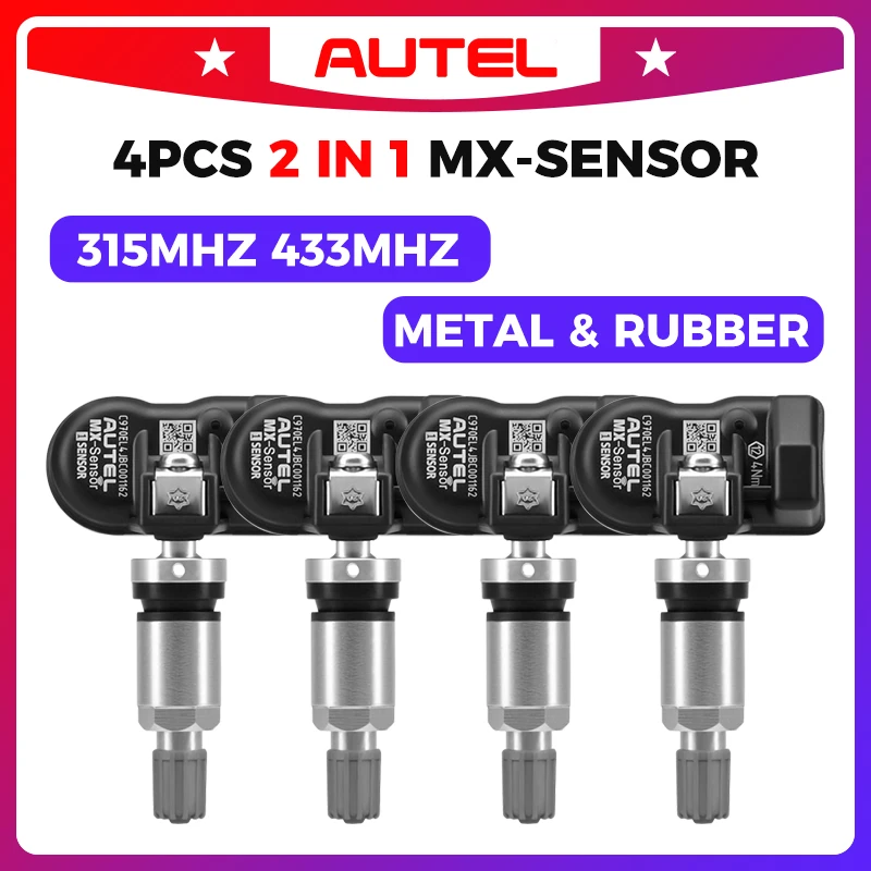 Universal Autel Tire Programming TPMS 315MHZ 433MHZ MX-Sensor Support Tire Programming Autel TPMS PAD Diagnostic Tool Car