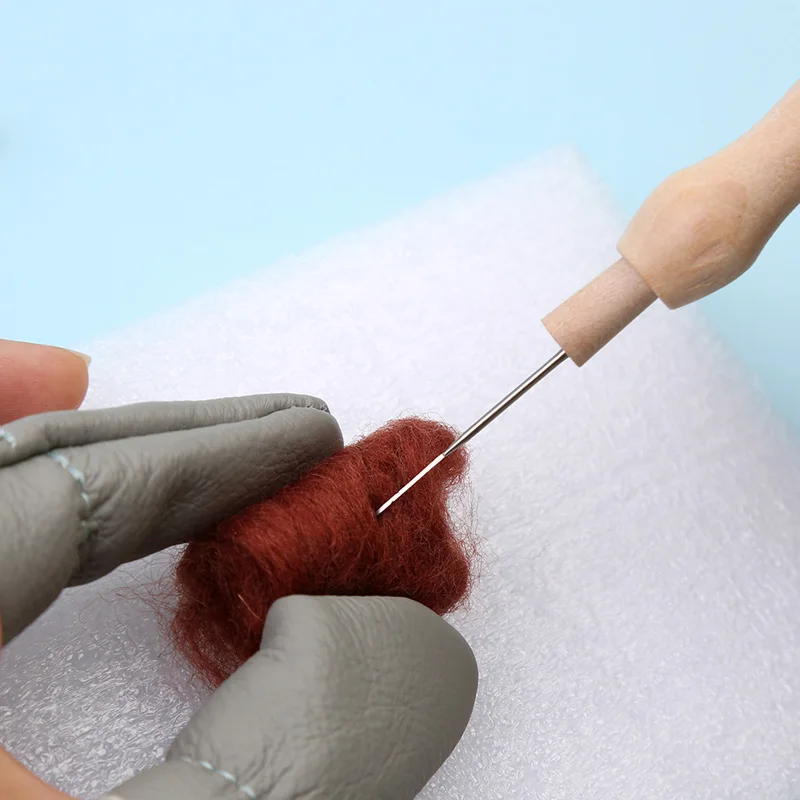 Needle felting painting kit Needle felting kit Needle felting pad Wool felting kit IMZAY 36 Colors Wool Roving Felting Needles Set With Finger Cot 3 Sizes Felting Needles Foam Pad DIY Beginner Craft Tools Kit