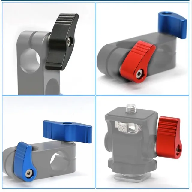 4 Maniglie A Leva Di Bloccaggio M8 - Regolabili 40mm Per Macchine Utensili | Fissaggio Sicuro E Pratico - Foto 2