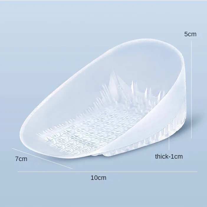 U-Shaped Cup Half Elevator Insoles Height Increase Heel Lift Insert Washable Reusable Heel Pads Cushion-shoe insoles,heel patch insole,heel insoles,heel cushion insole