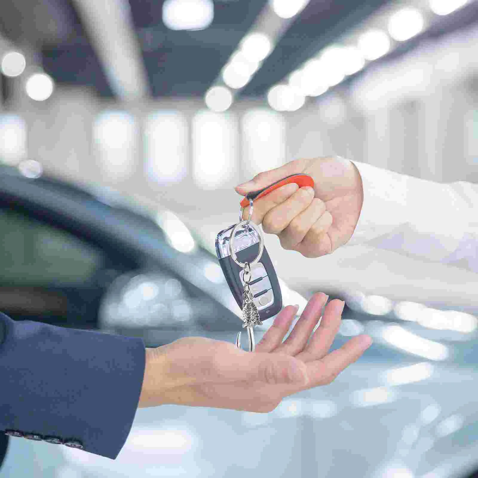 

Key Chain Pendant Fish Hook Style Key Chain Ornament Backpack Key Chain Decor