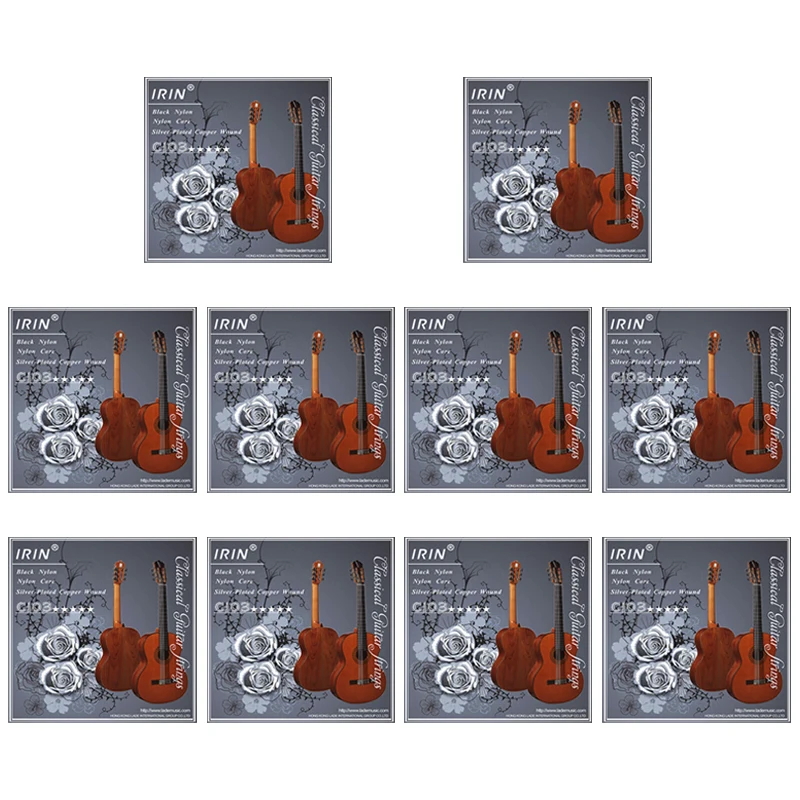 IRIN Set of 6 Nylon Guitar Strings - Classic Guitar Instrument Accessories