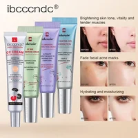 5Colors Moisturizing Correcting CC Cream Waterproof Anti-sweat Makeup Before Concealer Lasting Brighten Skin Tone Women Makeup 1