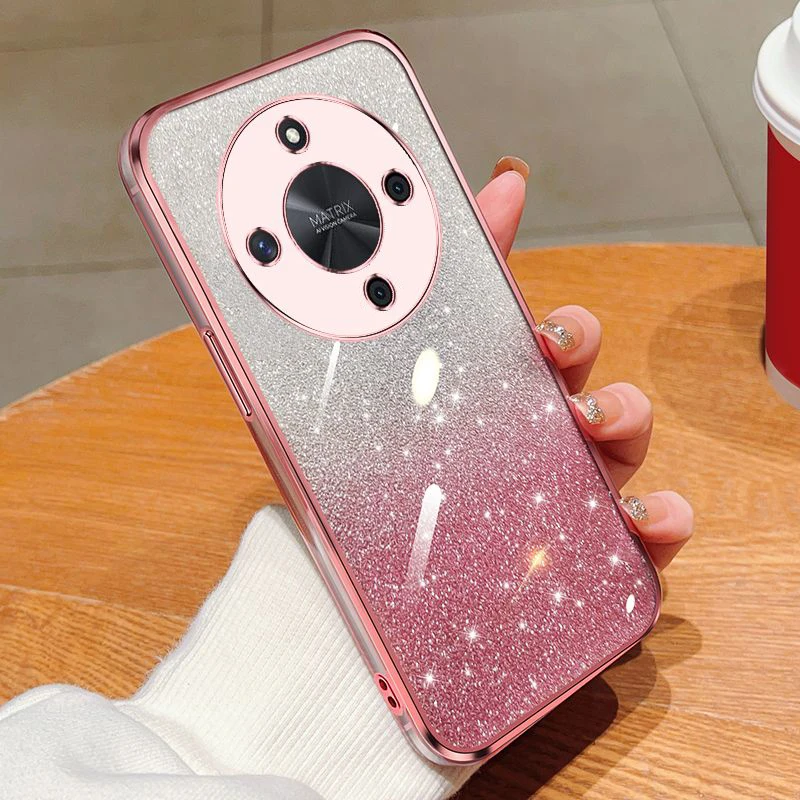 Luxury Glitter Plating Matte Back Cover