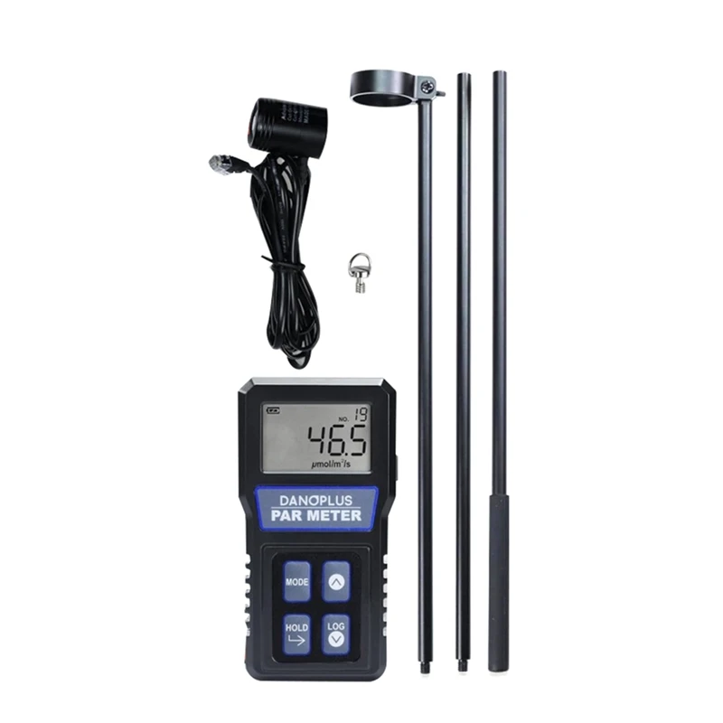 Waterproof Probe Light Meter Digital Display Light Energy Meter Probe Illuminometer Split Type Energy