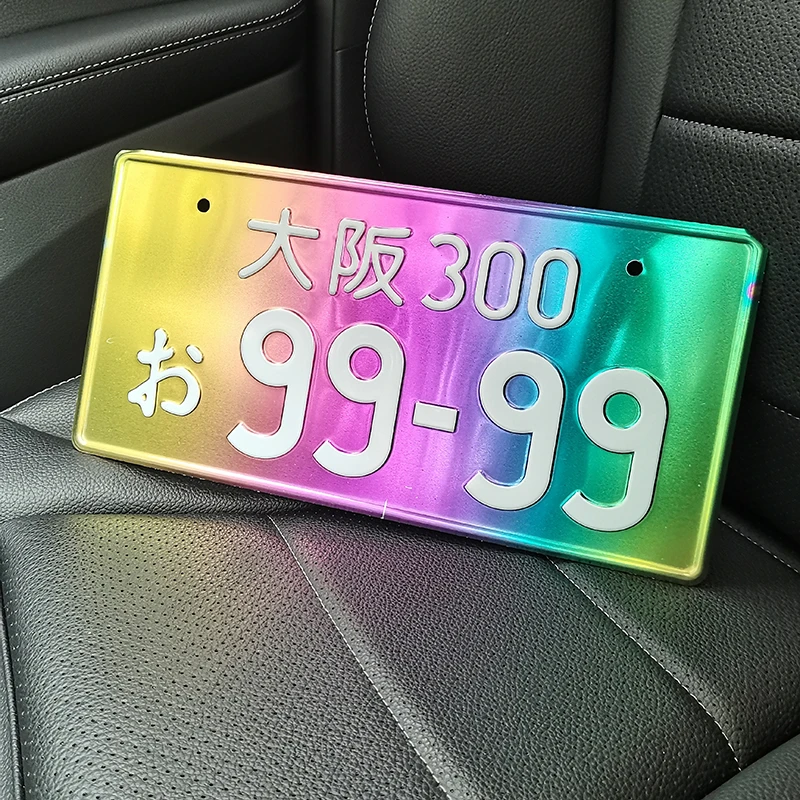Number 9999 Aluminum Metal License Plate Japanese License Plate Auto Car Car License Plates Customized Personalized License Plate Aliexpress
