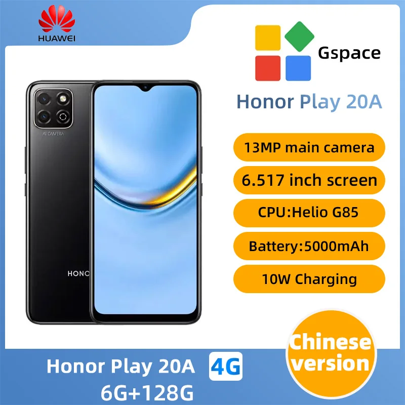 HONOR-Play-20a-4g-SmartPhone-Helio-G85-5000mAh-10W-13MP-Camera-6 ...